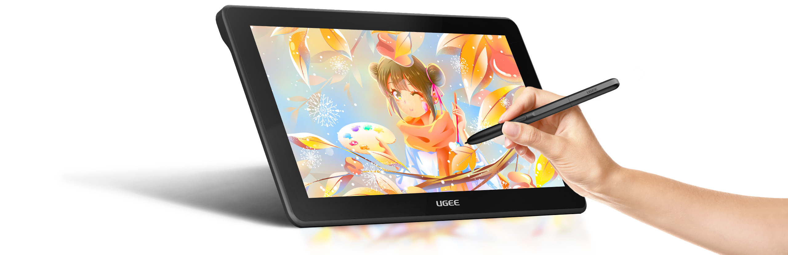 特価最新作 UGEE 液タブ 液晶ペンタブレット U1200 豪華版 11.9インチ 充電不の通販 by bello's shop｜ラクマ 